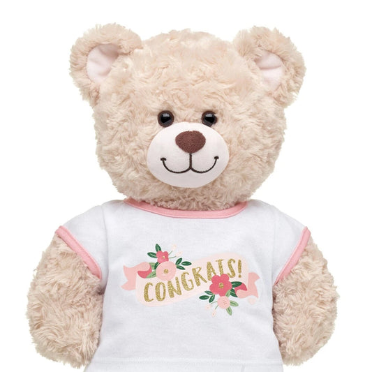 Floral Congrats T-Shirt for Stuffed Animals | Build-A-Bear® - US 2778