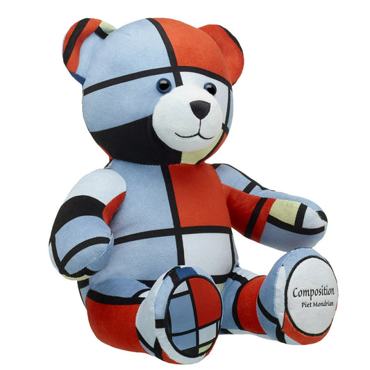 Piet Mondrian Composition Teddy Bear - US 8757