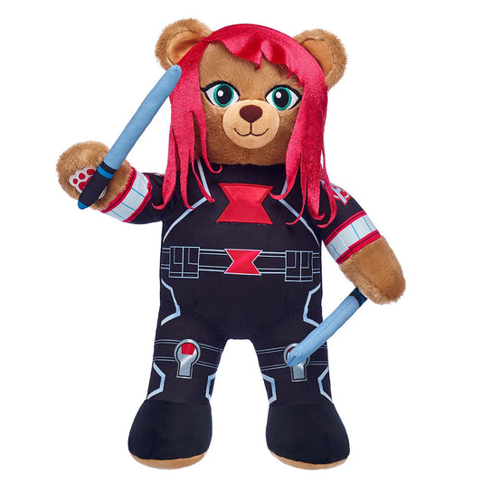 Marvel Black Widow Inspired Teddy Bear | Build-A-Bear® - US 7394