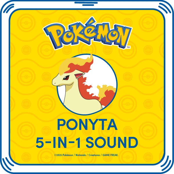 Pokémon Ponyta Plush w/ 5-in-1 Sound | Build-A-Bear - US 5318