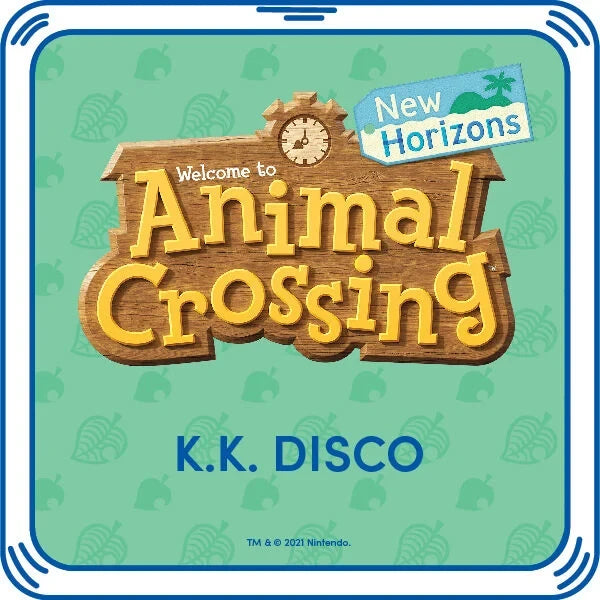 Animal Crossing™: New Horizons K.K. Disco Song Insert | Build-A-Bear® - US 8312