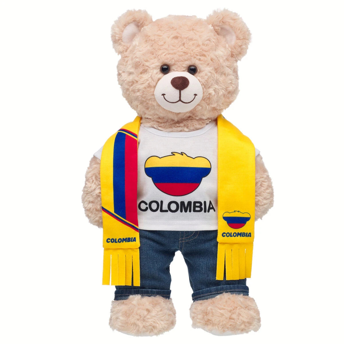Colombia Scarf & T-Shirt Set | Build-A-Bear - US 7047