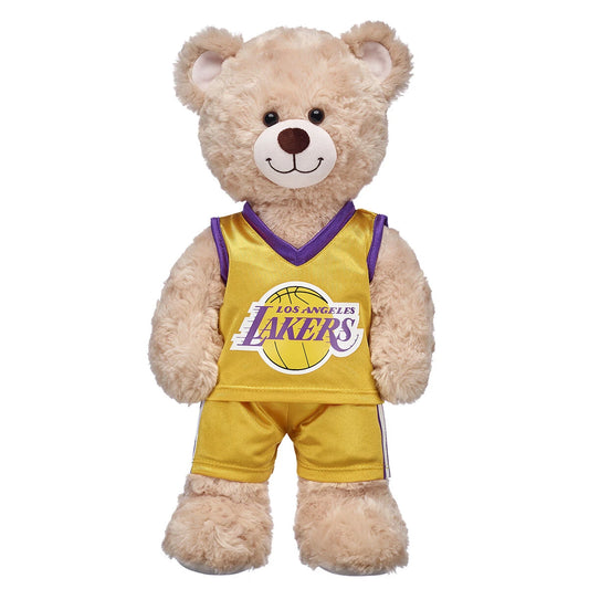 Los Angeles Lakers Uniform 2 pc. for Stuffed Animals | Build-A-Bear® - US 8790