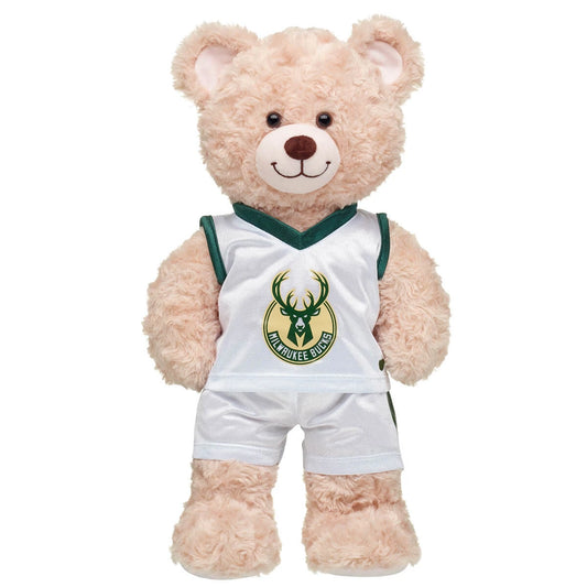 Milwaukee Bucks Stuffed Animal Uniform | Shop Now at Build-A-Bear® - US 2445
