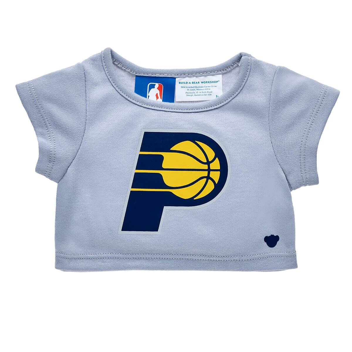 Indiana Pacers T-Shirt for Stuffed Animals | Shop Now at Build-A-Bear® - US 6624