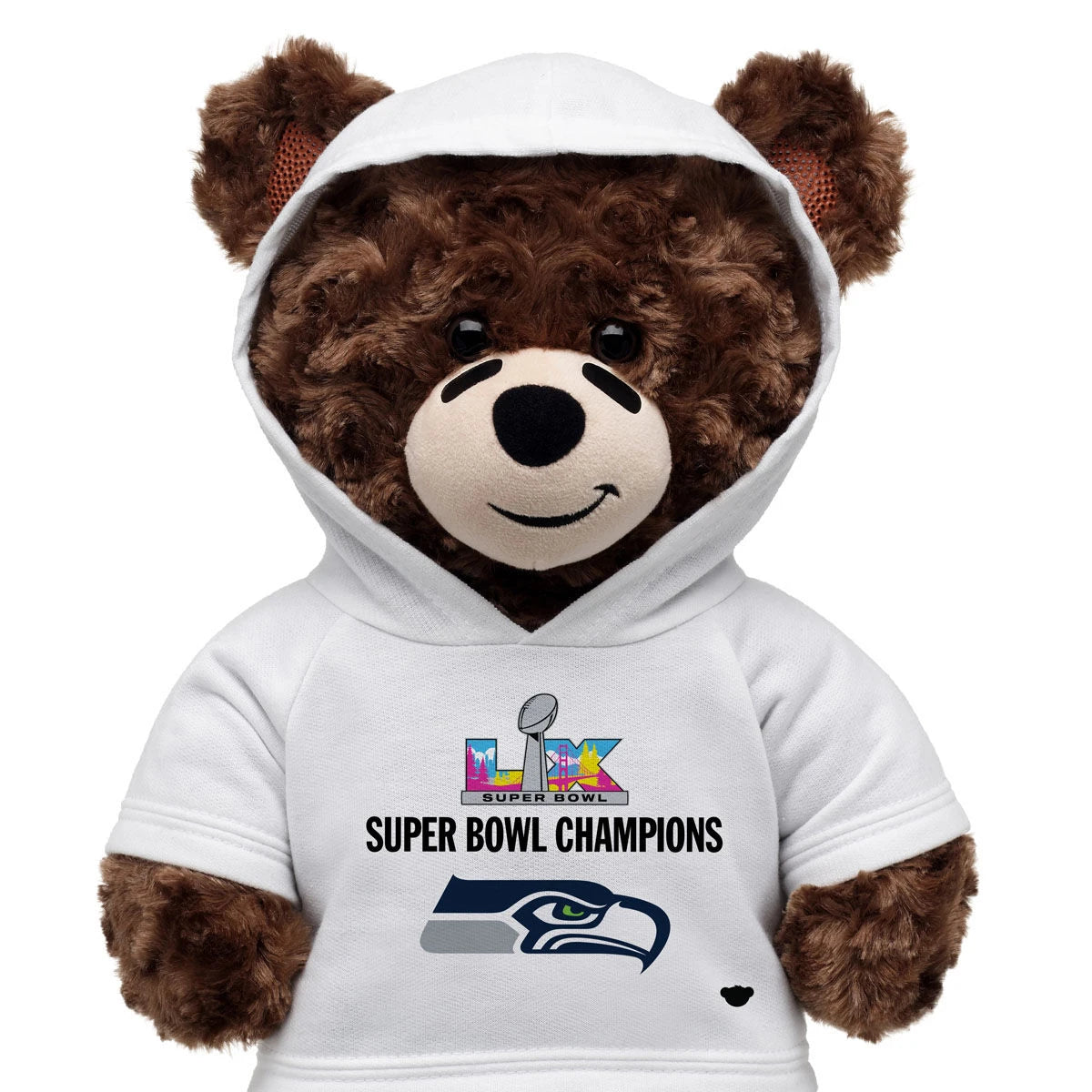 Super Bowl LX Seattle Seahawks Hoodie | Build-A-Bear - US 7891