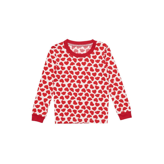 Build-A-Bear Pajama Shop™ Red Hearts PJ Top - Toddler and Youth - US 5156