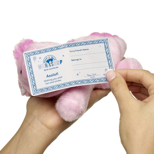 Mini Beans Axolotl Plush Toy | Build-A-Bear® - US 7686