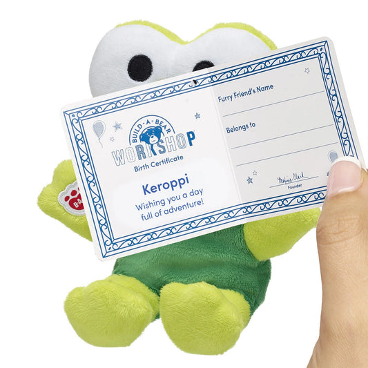Mini Beans® Hello Kitty® and Friends Keroppi™ Plush | Build-A-Bear - US 6244