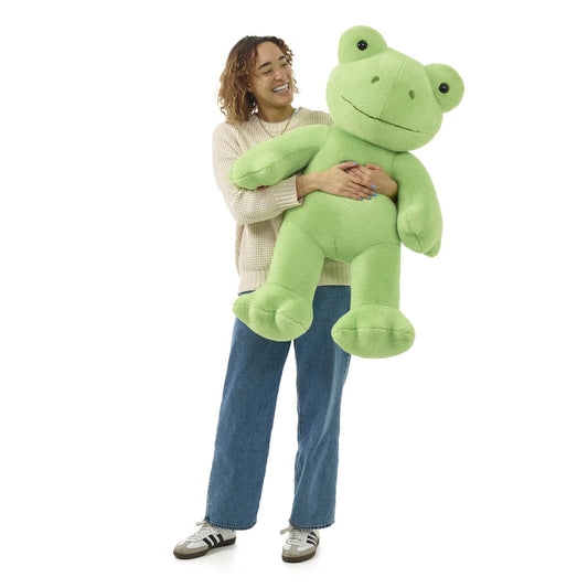 Giant Spring Green Frog Stuffed Animal | Build-A-Bear® - US 5262