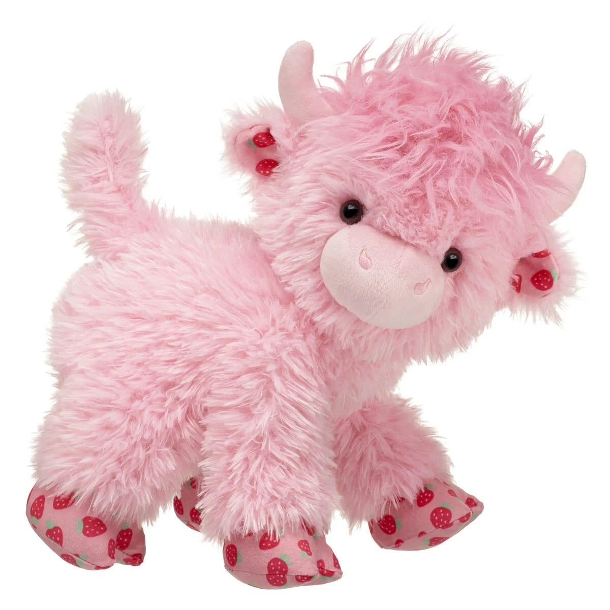 Strawberry Highland Cow Stuffed Animal | Build-A-Bear® - US 6706