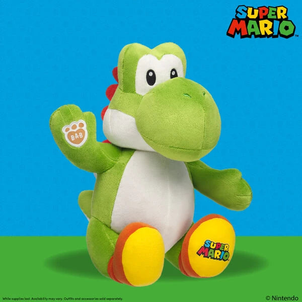 Super Mario Yoshi Plush | Build-A-Bear - US 8606