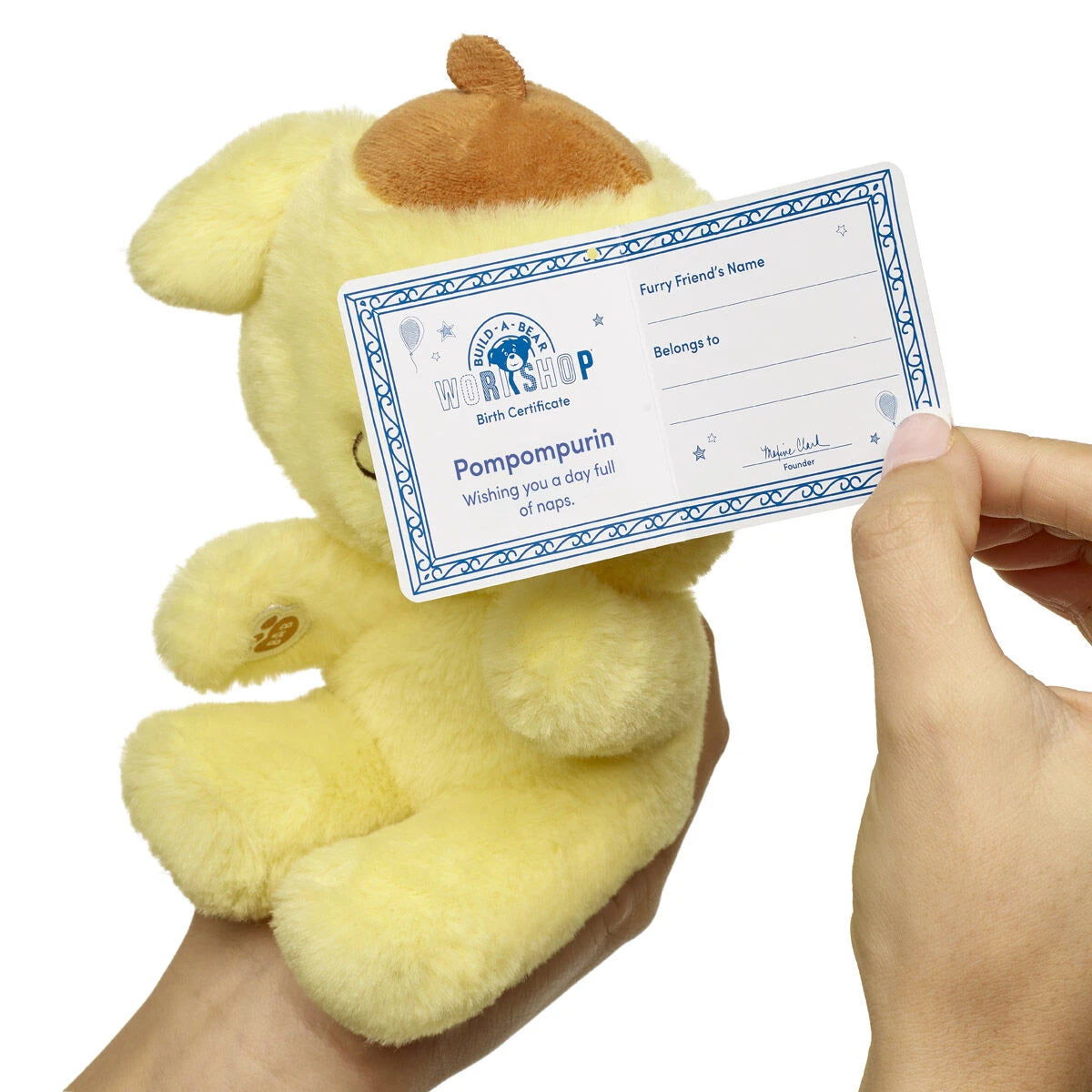Sanrio® Mini Pompompurin™ Plush | Build-A-Bear® - US 6801