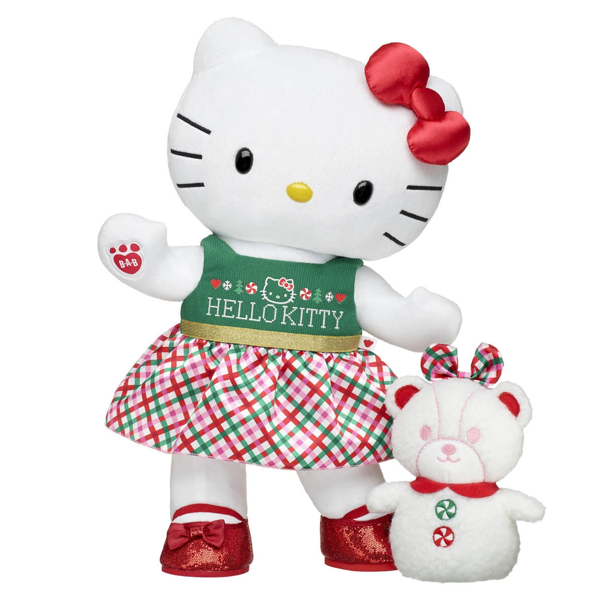 Hello Kitty® and Friends Snowy Tiny Chum Plush | Build-A-Bear® - US 3375