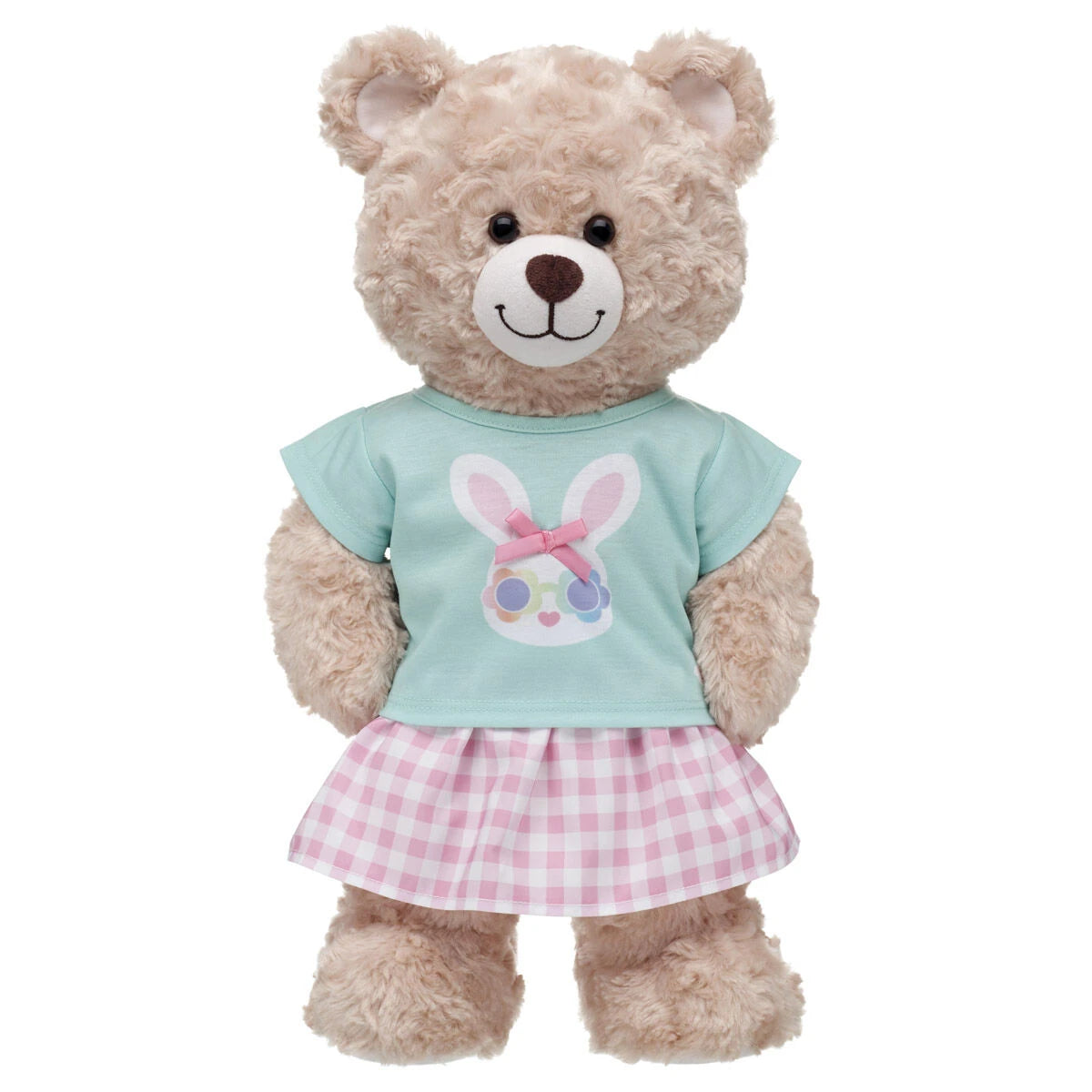 Gingham Bunny Easter Outfit 2 pc. | Build-A-Bear - US 3063