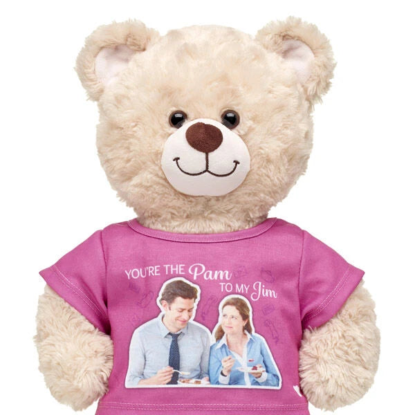 Pam and Jim The Office T-Shirt for Stuffed Animals | Build-A-Bear® - US 6988