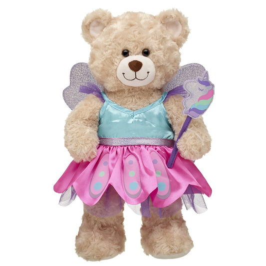 Fairy Dress, Wings & Unicorn Wand for Plush Toys | Build-A-Bear® - US 3625