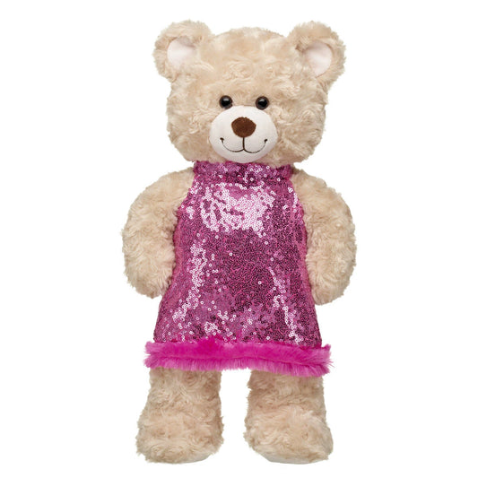 Pink Sequin Halter Dress for Plush Toys | Build-A-Bear® - US 6251