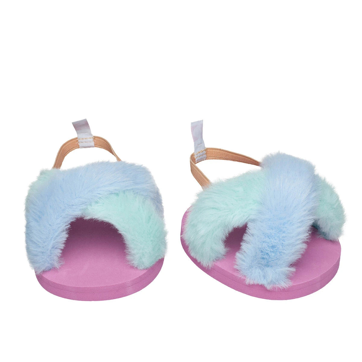 Fuzzy Pastel Slippers | Build-A-Bear - US 2680