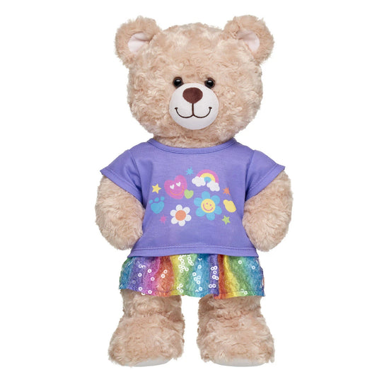 Rainbow Smiles Skirt Outfit | Build-A-Bear - US 3946