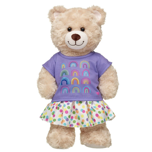 Rainbow Skirt Set 2 pc. for Plush Toys | Build-A-Bear® - US 3392