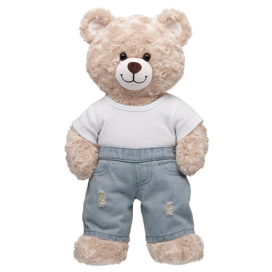Distressed Light Denim Jeans | Build-A-Bear - US 7921