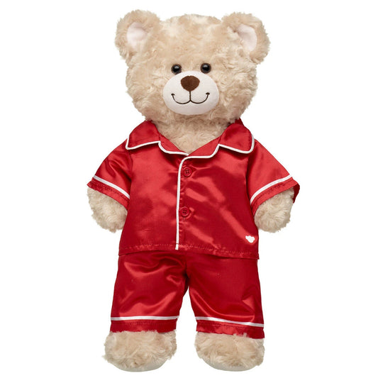 Red Satin PJs Set for Plush Toys | Build-A-Bear® - US 3497