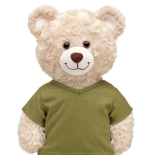 Green V-Neck T-Shirt for Stuffed Animals | Build-A-Bear® - US 1679