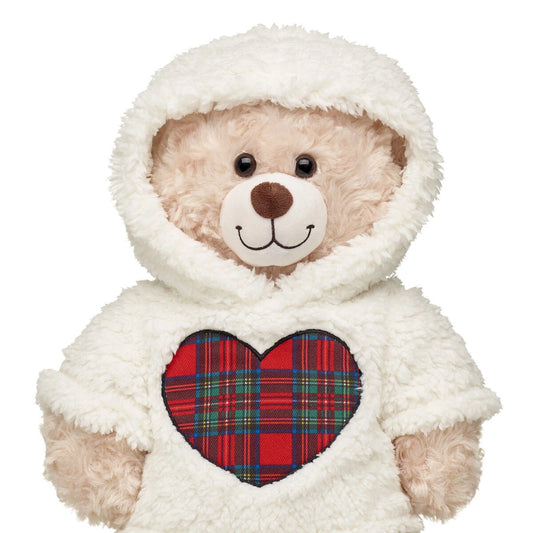 Tartan Heart Hoodie for Plush Toys | Build-A-Bear® - US 3479