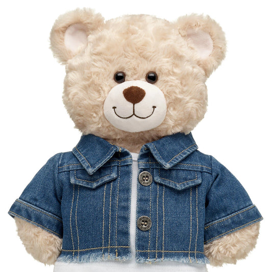 Frayed Denim Jacket for Plush Toys | Build-A-Bear® - US 4475