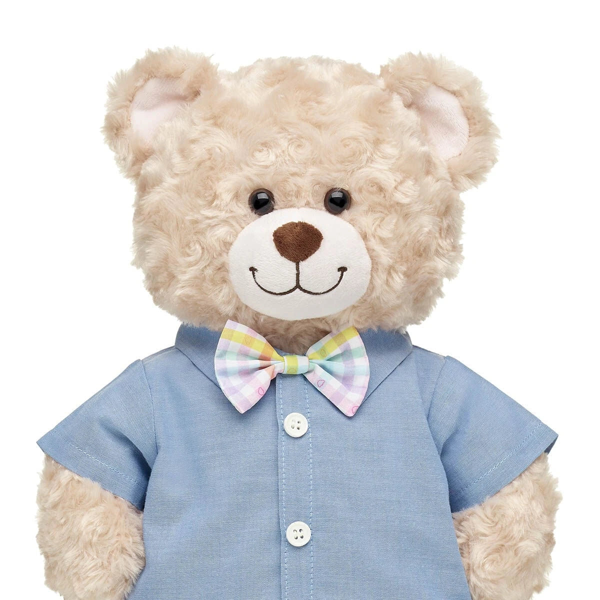 Chambray Shirt With Bow Tie for Stuffed Animals | Build-A-Bear® - US 7412