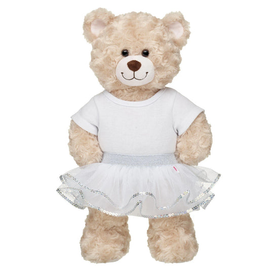 White Sequin Tutu for Stuffed Animals | Build-A-Bear® - US 2138
