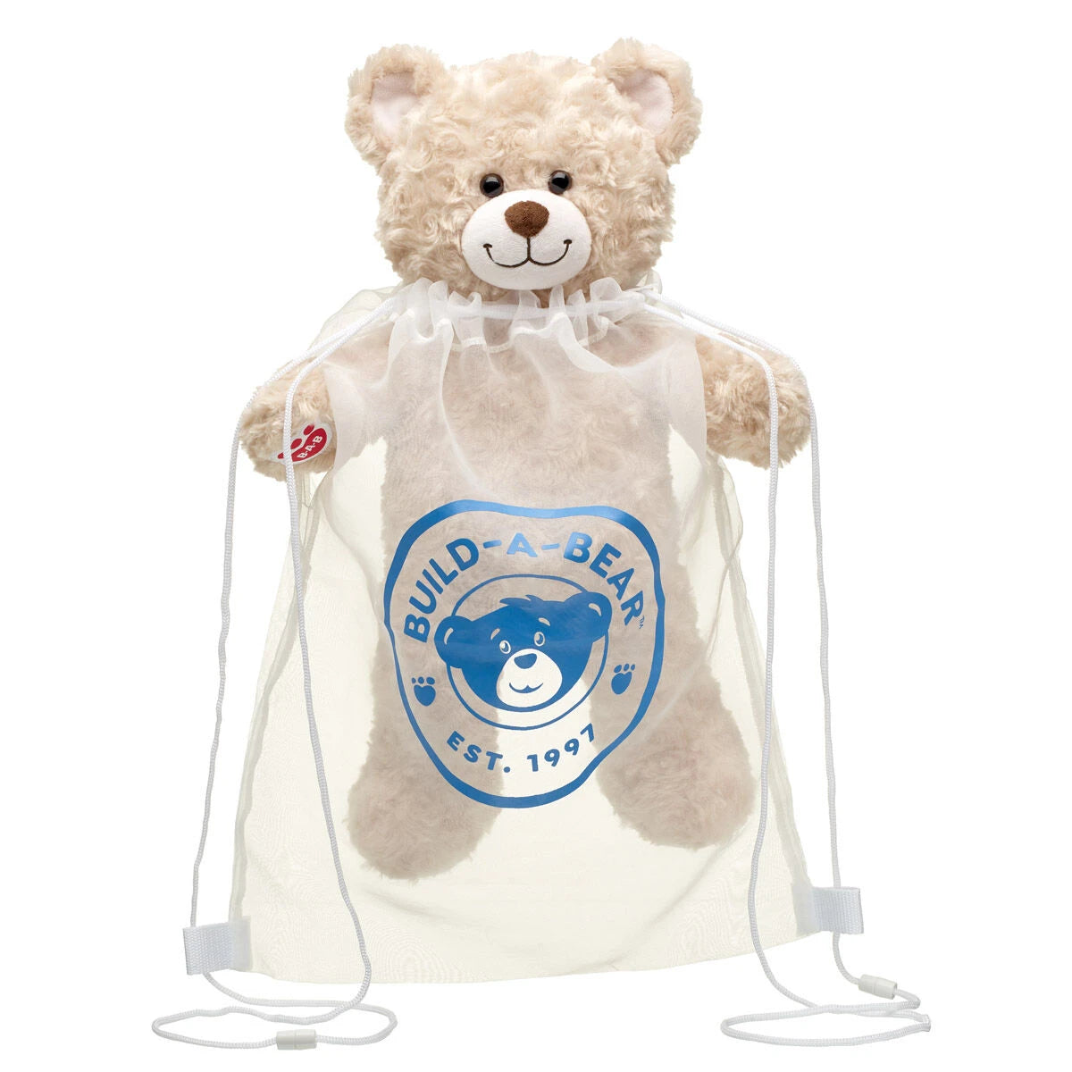 Clear Mesh Stuffed Animal Bear Carrier | Build-A-Bear® - US 3059