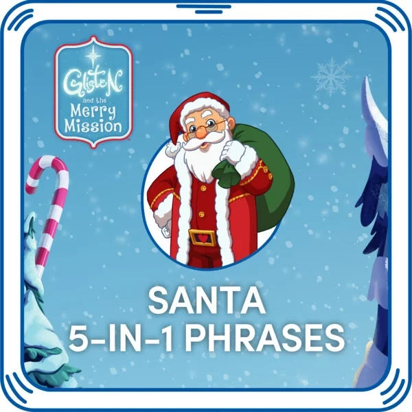 Santa 5-in-1 Phrases for Stuffed Animals | Build-A-Bear® - US 3145