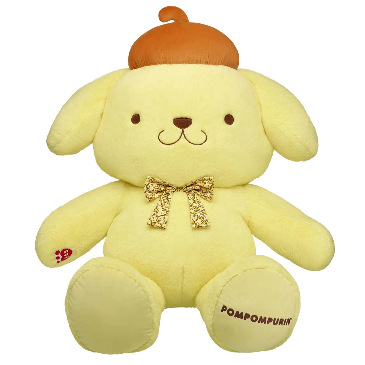 Hello Kitty® and Friends Giant Pompompurin™ Gift Bow | Build-A-Bear® - US 3920