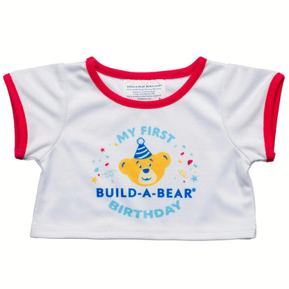 My First Birthday T-Shirt | Build-A-Bear - US 8707
