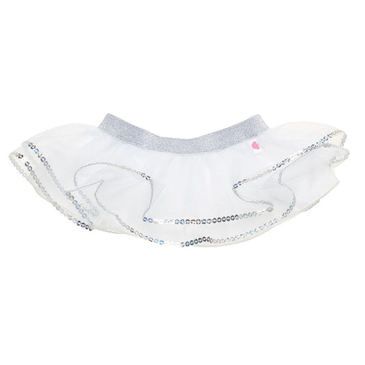 White Sequin Tutu for Stuffed Animals | Build-A-Bear® - US 2138