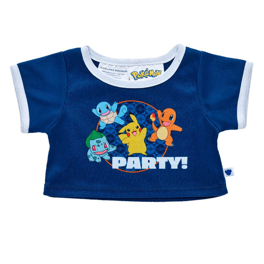 Pokémon Party T-Shirt for Stuffed Animals | Build-A-Bear® - US 6419