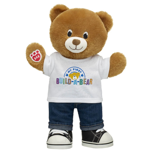 "My First Build-A-Bear" Birthday Treat Teddy Bear Gift Set - US 9492