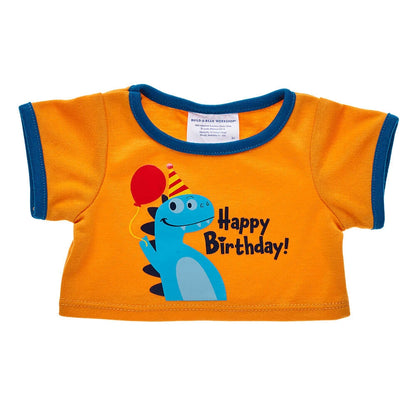Dinosaur Birthday T-Shirt for Stuffed Animals | Now at Build-A-Bear® - US 9123