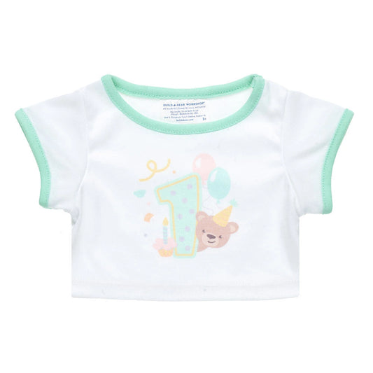 First Birthday T-Shirt for Stuffed Animals | Build-A-Bear® - US 2578