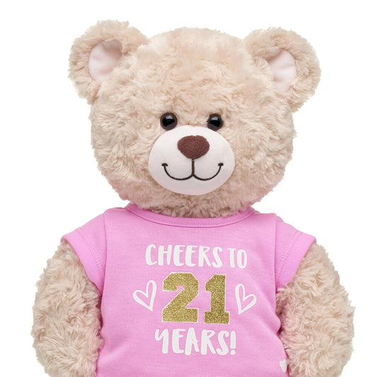Online Exclusive Cheers to 21 Years T-Shirt | Shop at Build-A-Bear® - US 7895