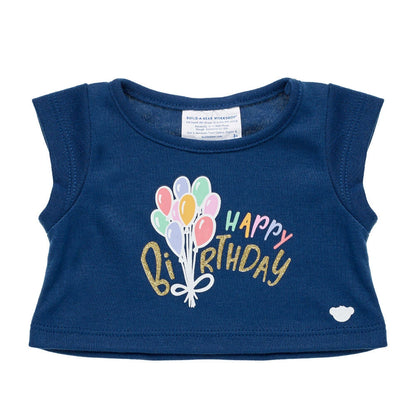 Birthday Balloons T-Shirt for Stuffed Animals | Build-A-Bear® - US 8240