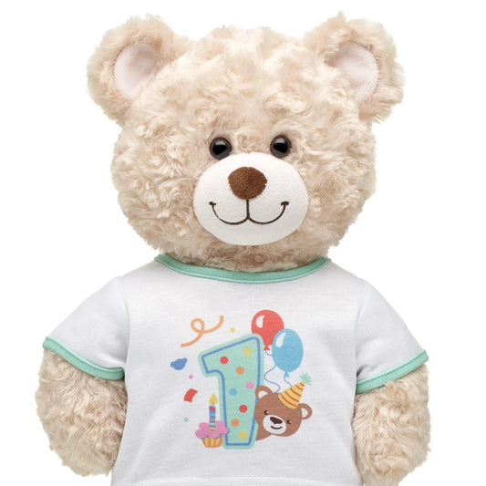 First Birthday T-Shirt for Plush Toys - US 7416
