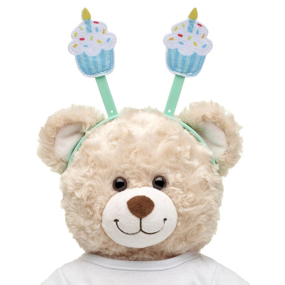 Birthday Cupcake Headband for Plush Toys - US 4783