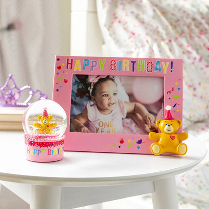Build-A-Bear® Happy BEARthday! Pink Photo Frame - US 6590