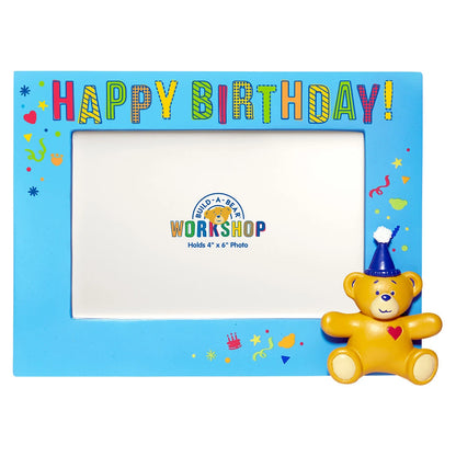Build-A-Bear® Happy BEARthday! Blue Photo Frame - US 2250