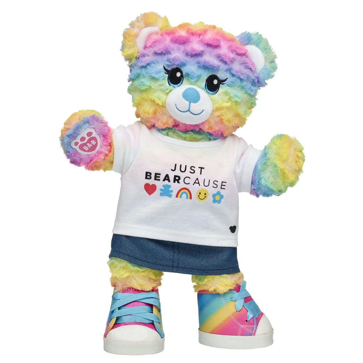 Rainbow Party Teddy Bear "Just Bearcause" Gift Set | Build-A-Bear® - US 2288