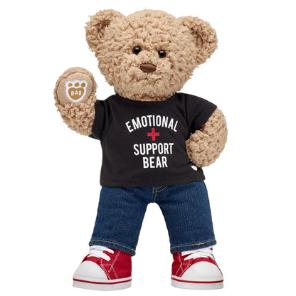 Timeless Teddy Bear "Emotional Support" Gift Set | Build-A-Bear® - US 4845