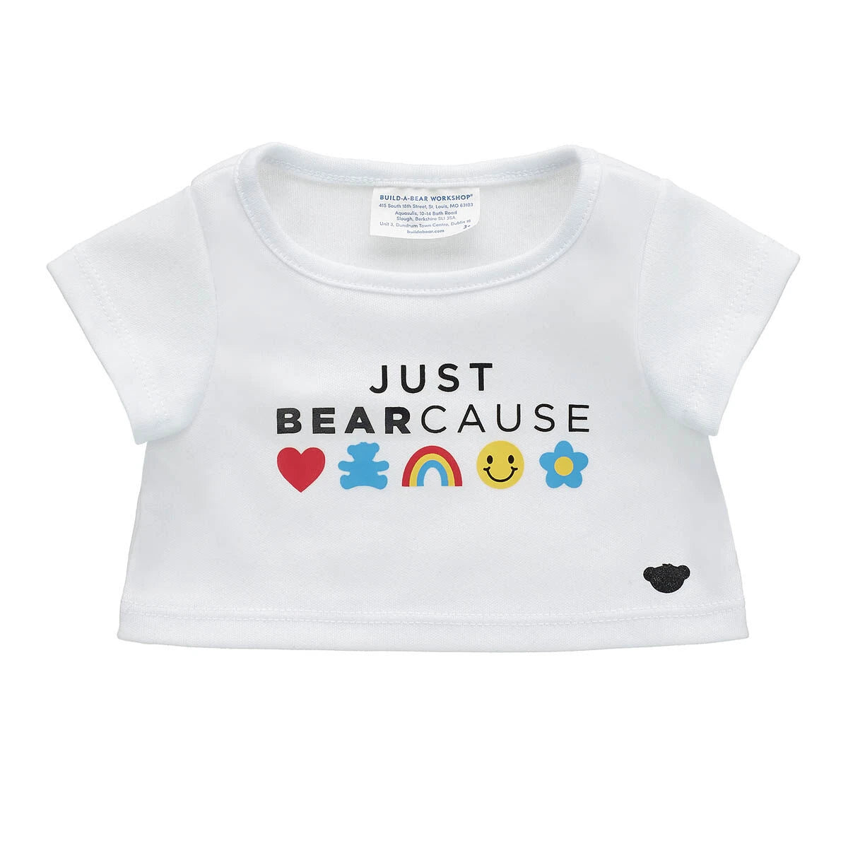 Just Bearcause Plush Toy T-Shirt | Online Exclusive - US 6103